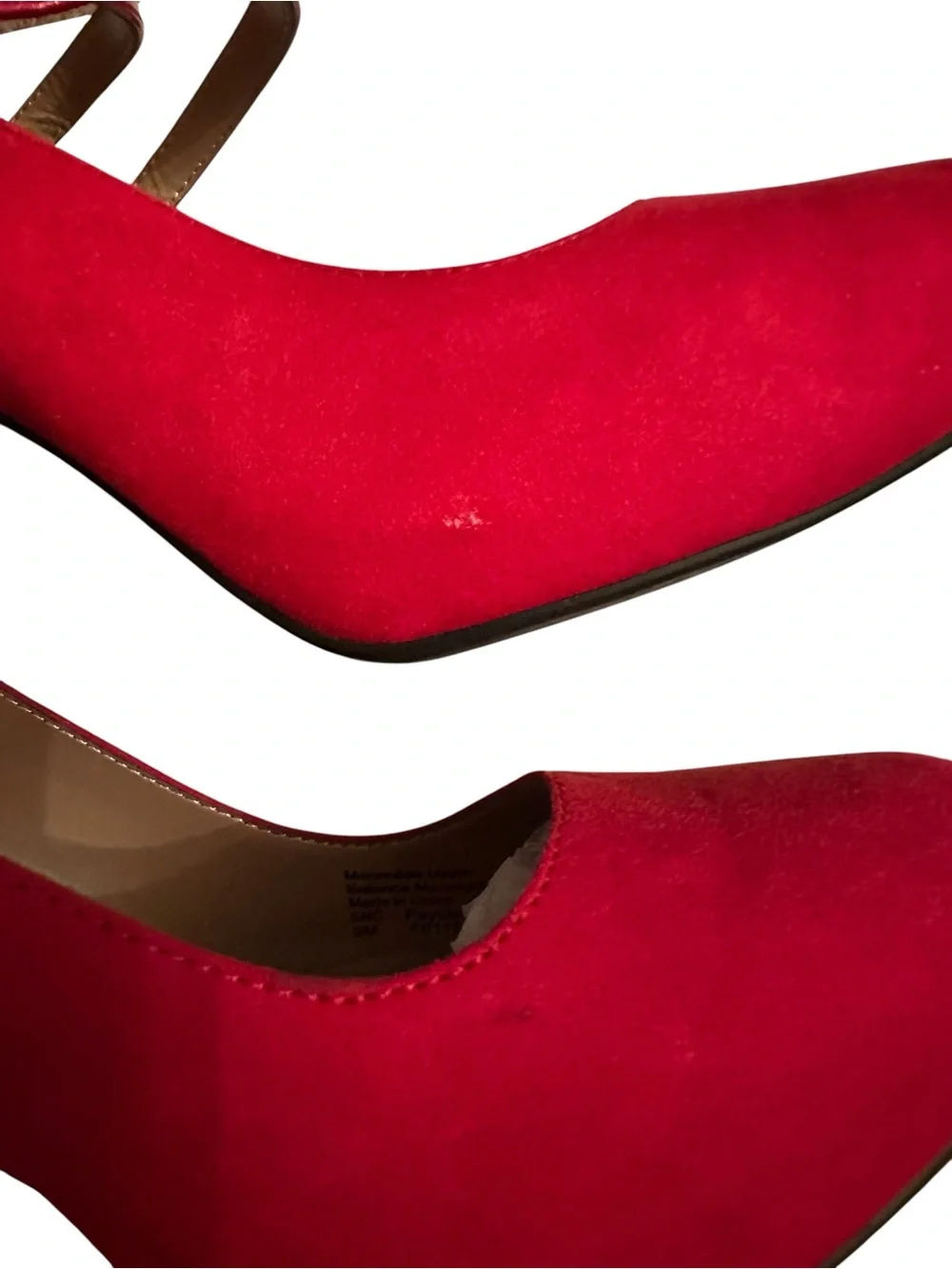 Women’s Style & Co Red Mary Jane Pumps with Double Strap Size 9